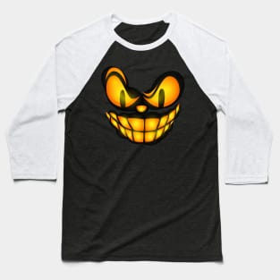 Scary face artwork - Horror face Baseball T-Shirt